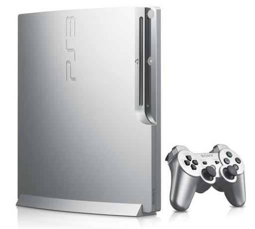 10 марта в продажу поступит PS3 в серебряном корпусе